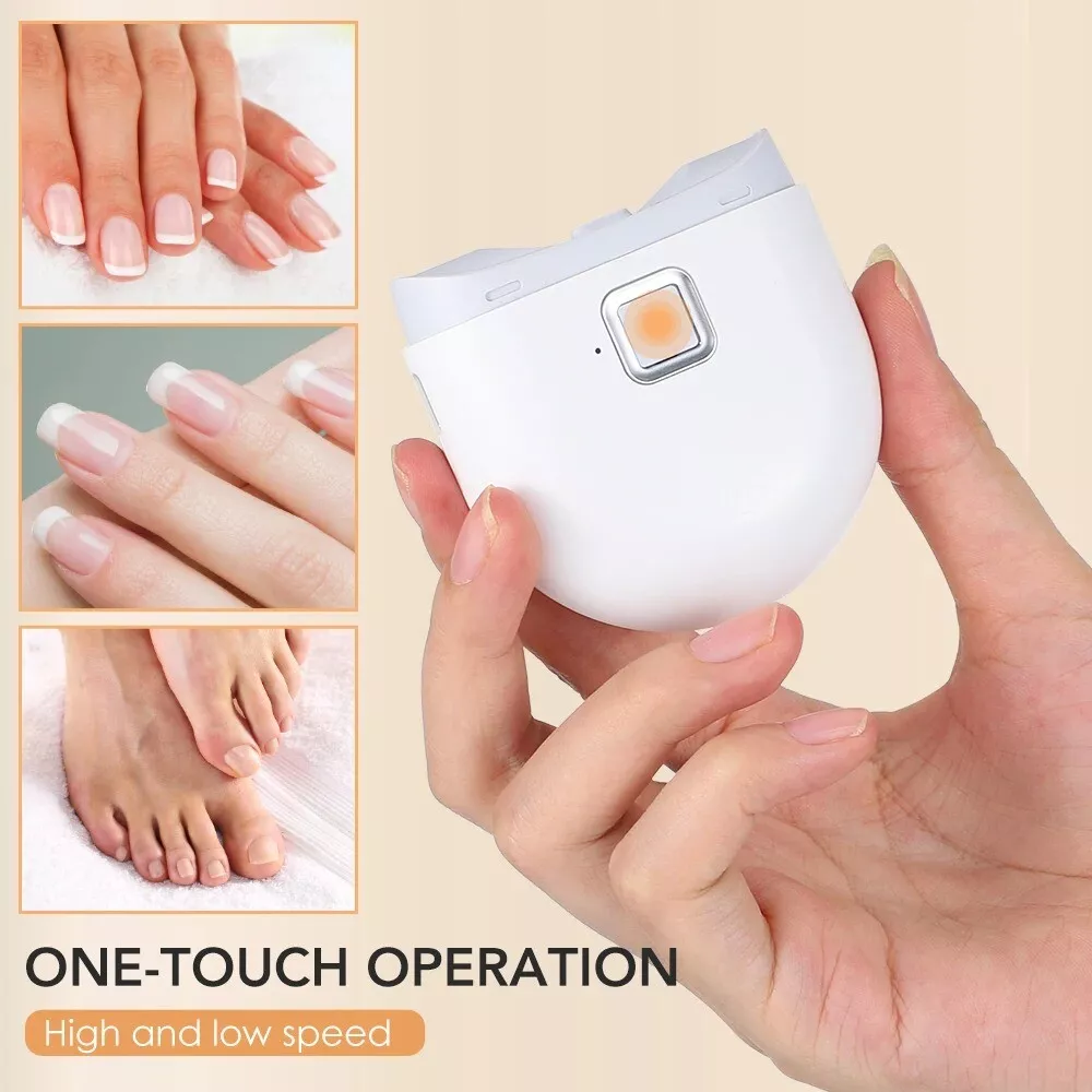 Safety Electric Nail Clipper Automatic Thick Nails Trimmer Professional Tool US seller