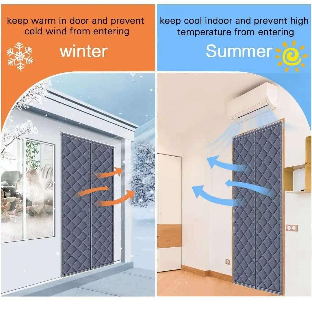 Winter Magnetic Door Curtain - 888