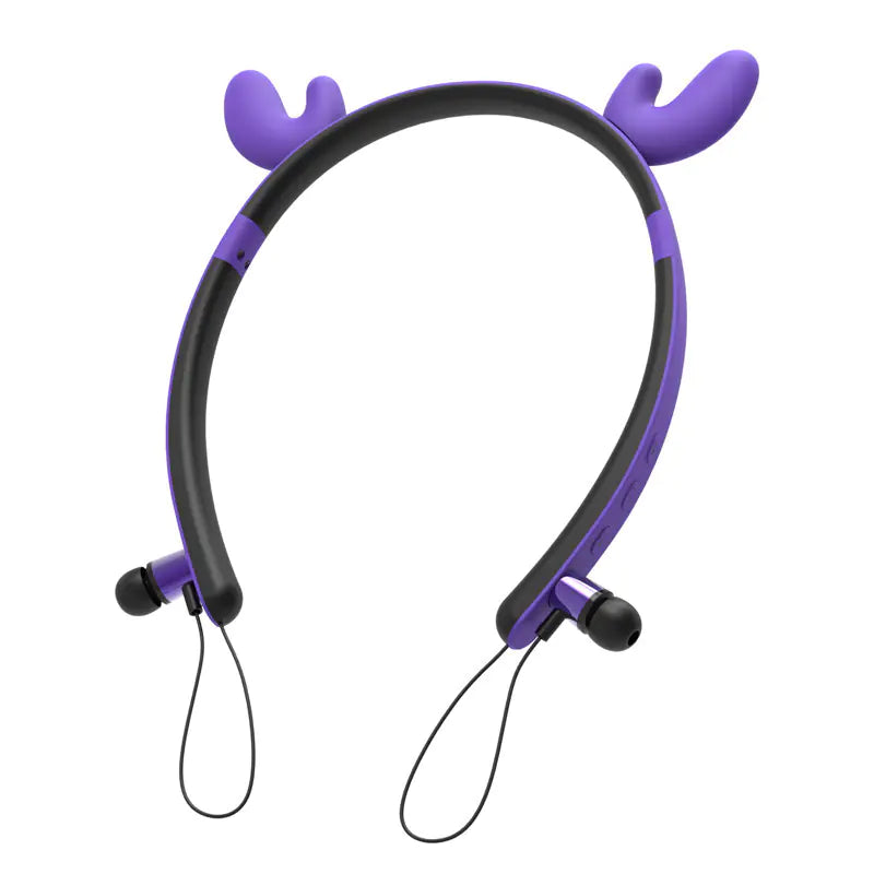 Cat Ear Bluetooth Headphones with Sports Design