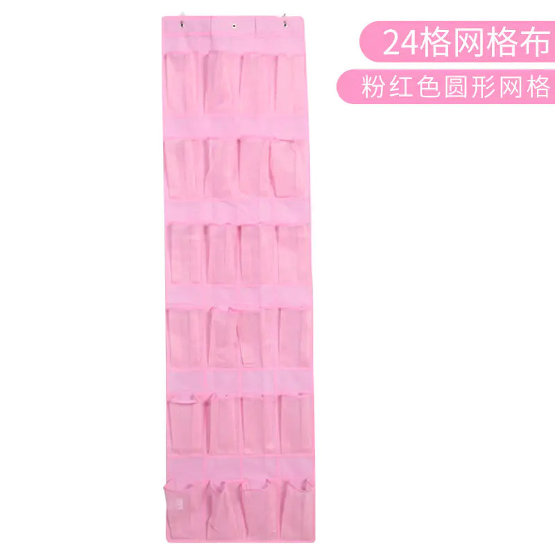 Wholesale 24-Grid Non-Woven Fabric Hanging Storage Bag