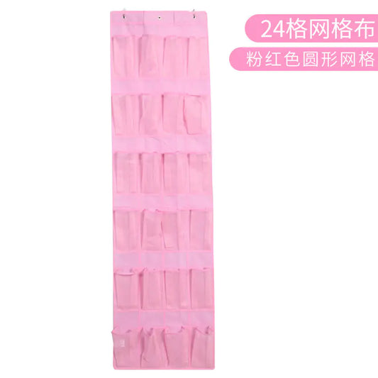 Wholesale 24-Grid Non-Woven Fabric Hanging Storage Bag