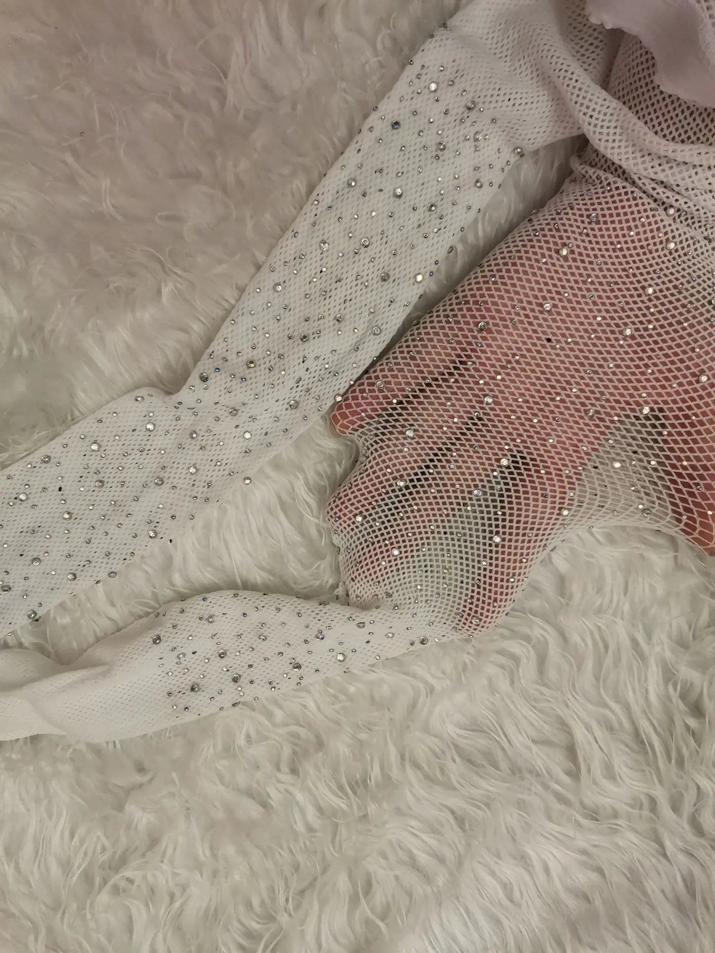 Sexy Fishnet Stockings with Hot Drilling Design - Lingerie