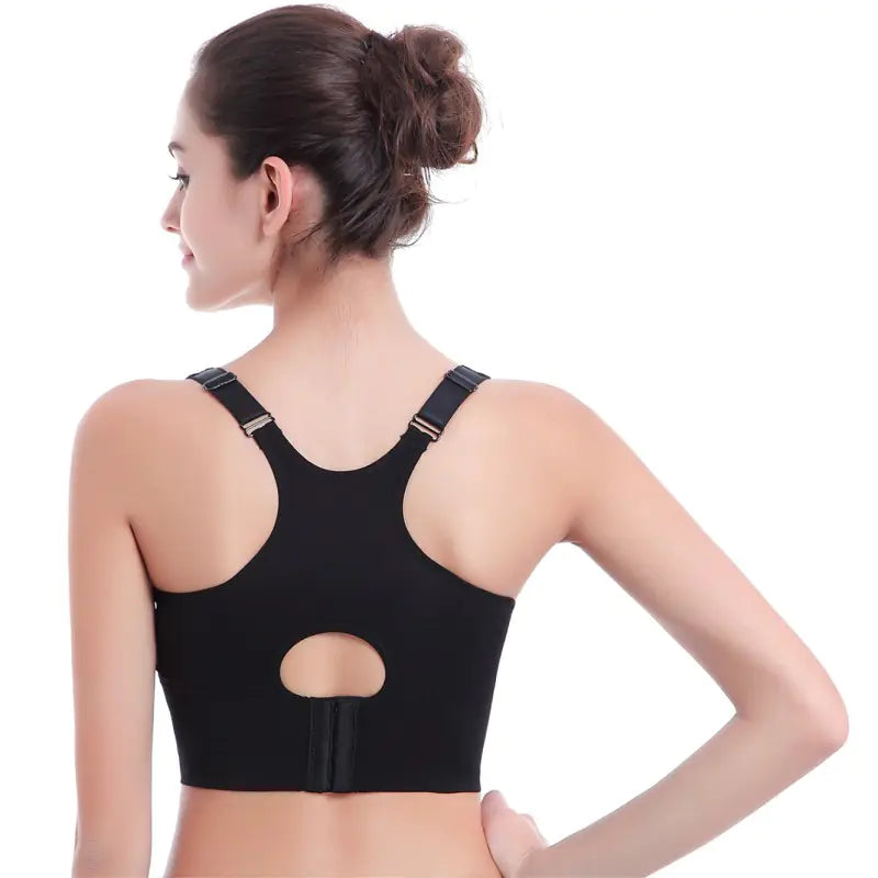 Wireless Sports Bra with Breathable Yoga Vest - Lingerie
