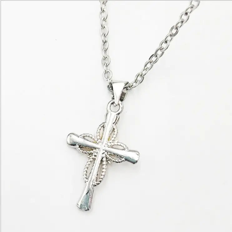 Octagonal Star Cross Alloy Pendant