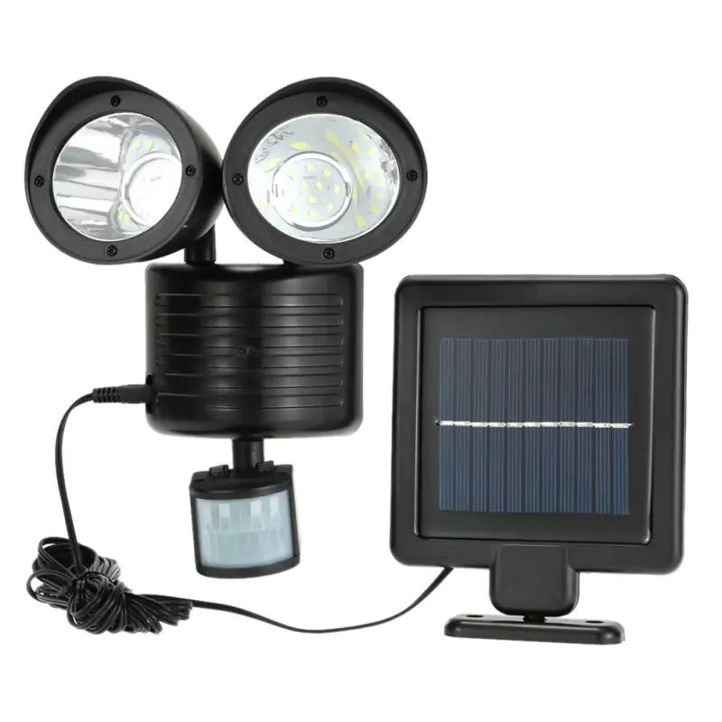 Dual-Head Solar Sensor Spotlight - 888