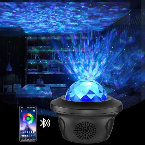 Creative Astronaut Galaxy Starry Sky Projector Nightlight USB Atmospher Bedroom Table Lamp - US seller