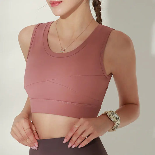 Women's Sports Bra for Running and Yoga, Shockproof - Lingerie
