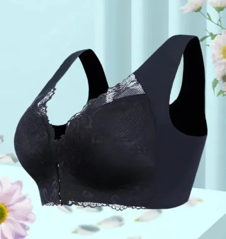 Front Buckle Thin Lace  Bra - Lingerie