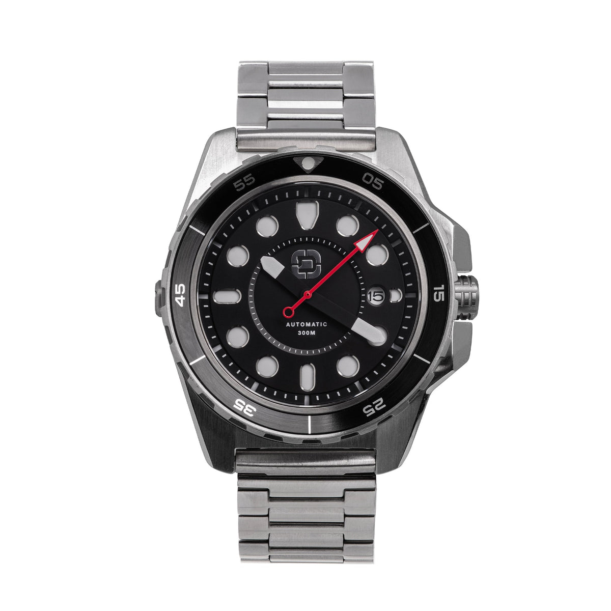 DV-02 - Automatic Dive Watch with Metal Bracelet