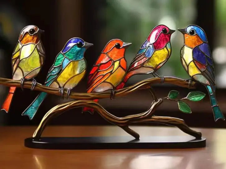 Bird Series Alloy Figurines - 888