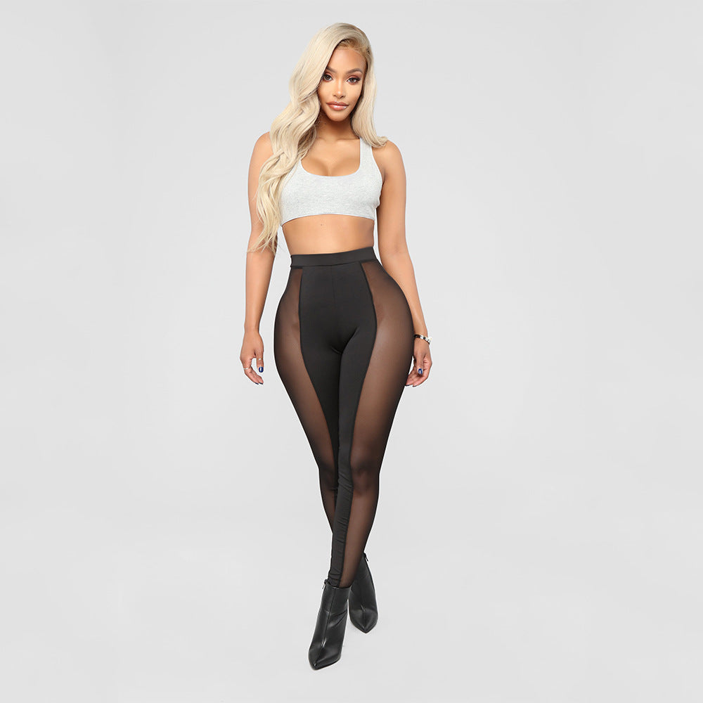 Women's Fashionable Tight Sports Leggings - Lingerie