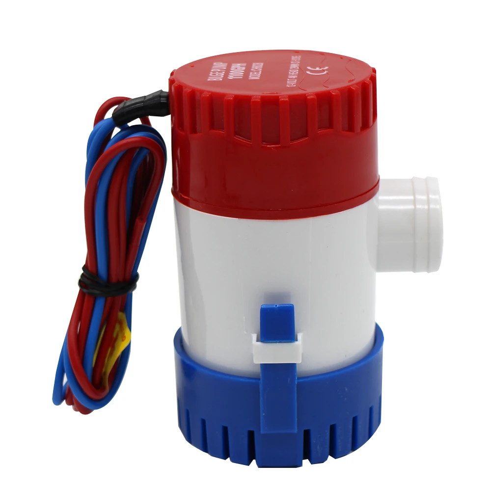 1100GPH 12V Electric Marine Submersible Bilge Sump Water Pump For Boat 3/4" Hose