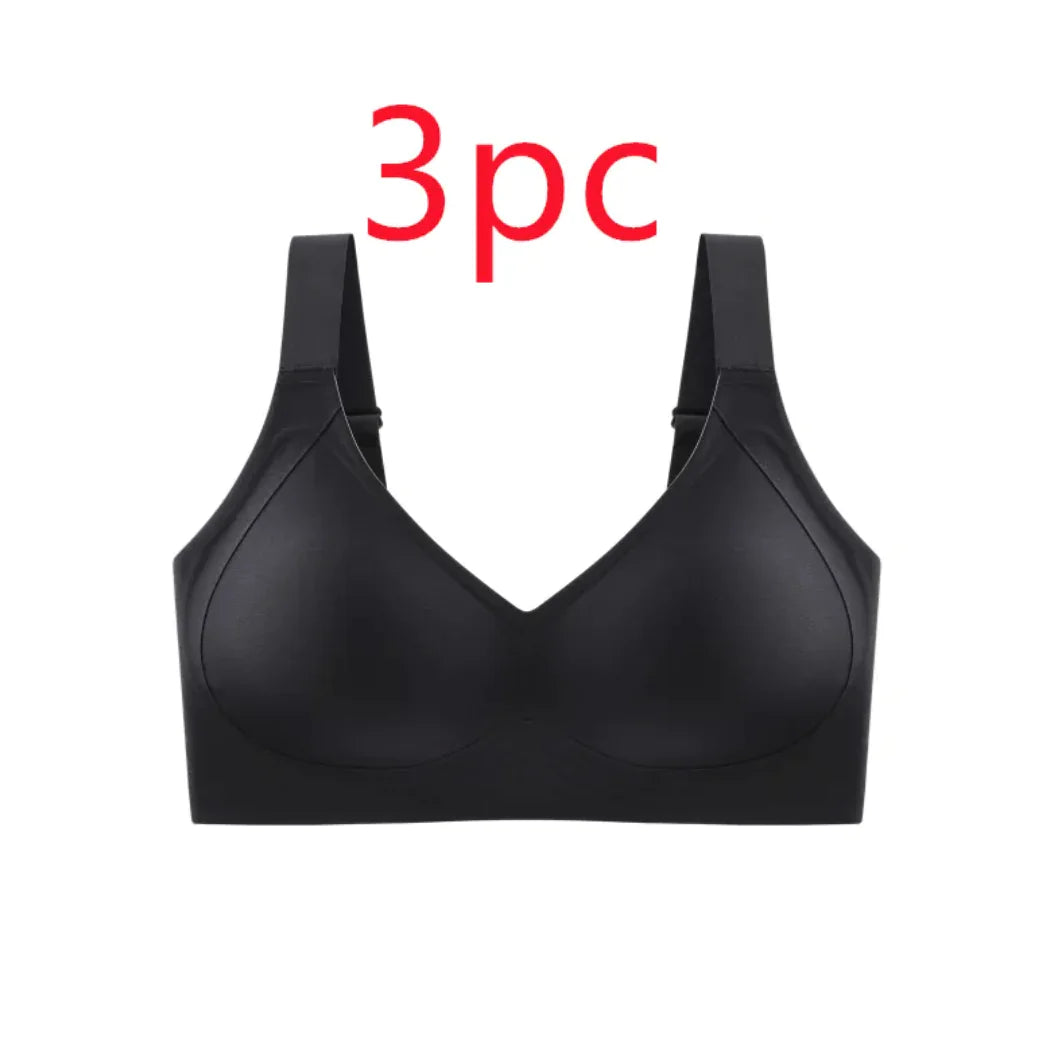 Plus Size Traceless Push-Up Sports Bra - Lingerie