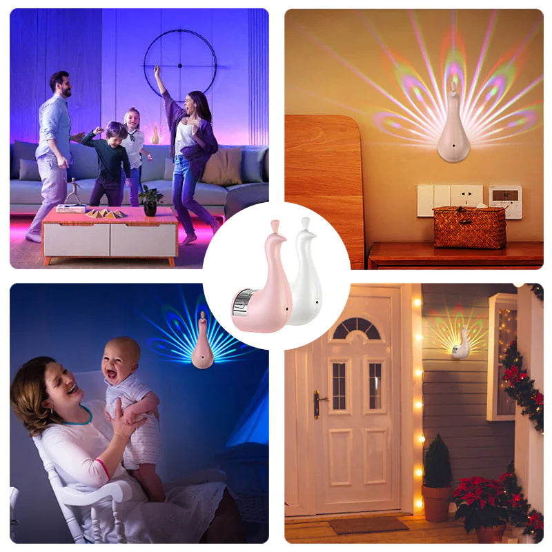 Peacock 3D Wall Lamp - 888