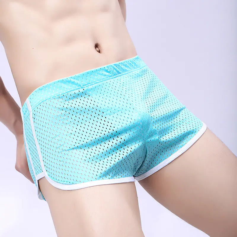 Men's Ice Silk Boxers - Comfortable, Breathable, Soft - Lingerie