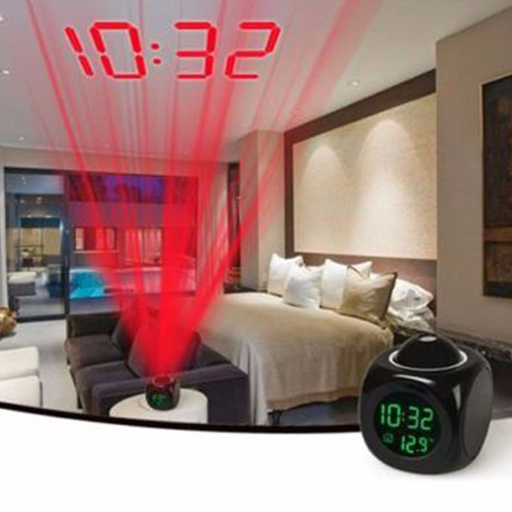 Creative Projection Alarm Clock-888