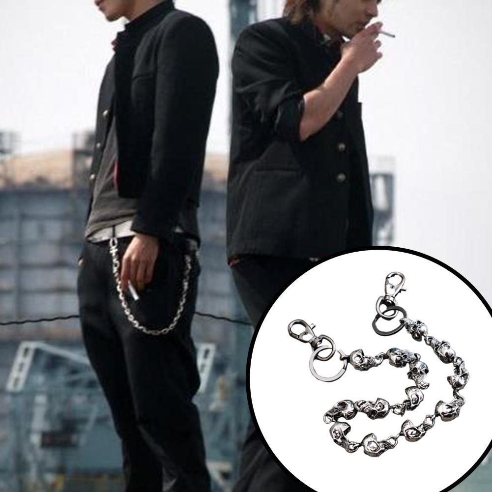 Metal Skull Pants Chain - 888
