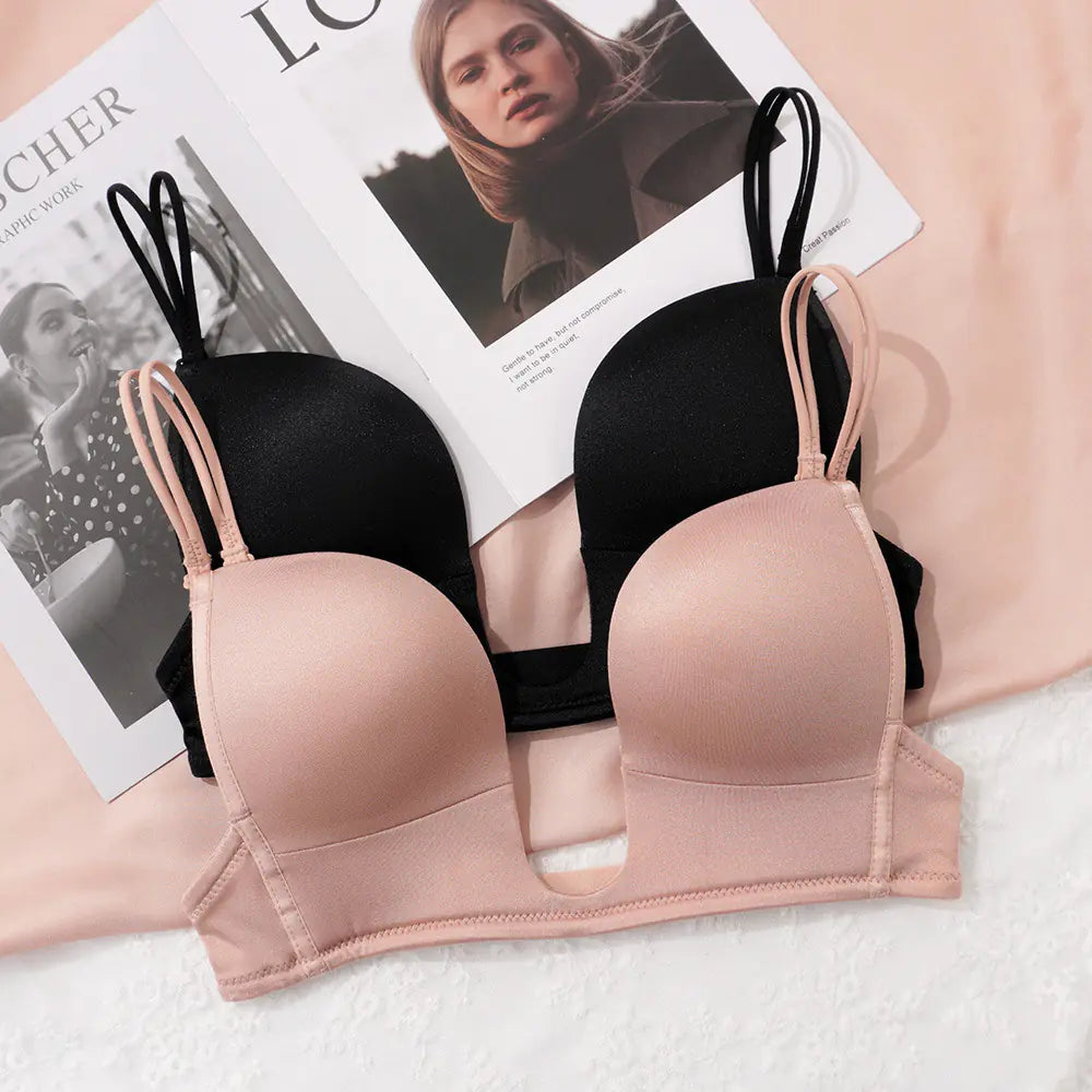 Summer U-Shaped Seamless Bra for Women Fashion - Lingerie