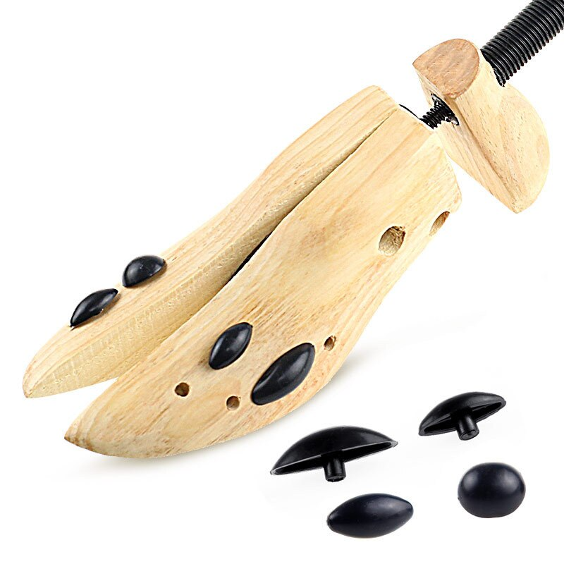 2-Way Wooden Adjustable Shoe Stretcher Expander Men Women Boot Size US 5-13 - Us seller