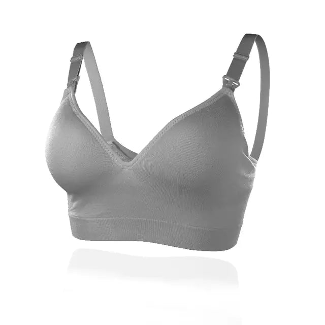 Cotton Wire-Free Maternity Nursing Bra for Breastfeeding - Lingerie