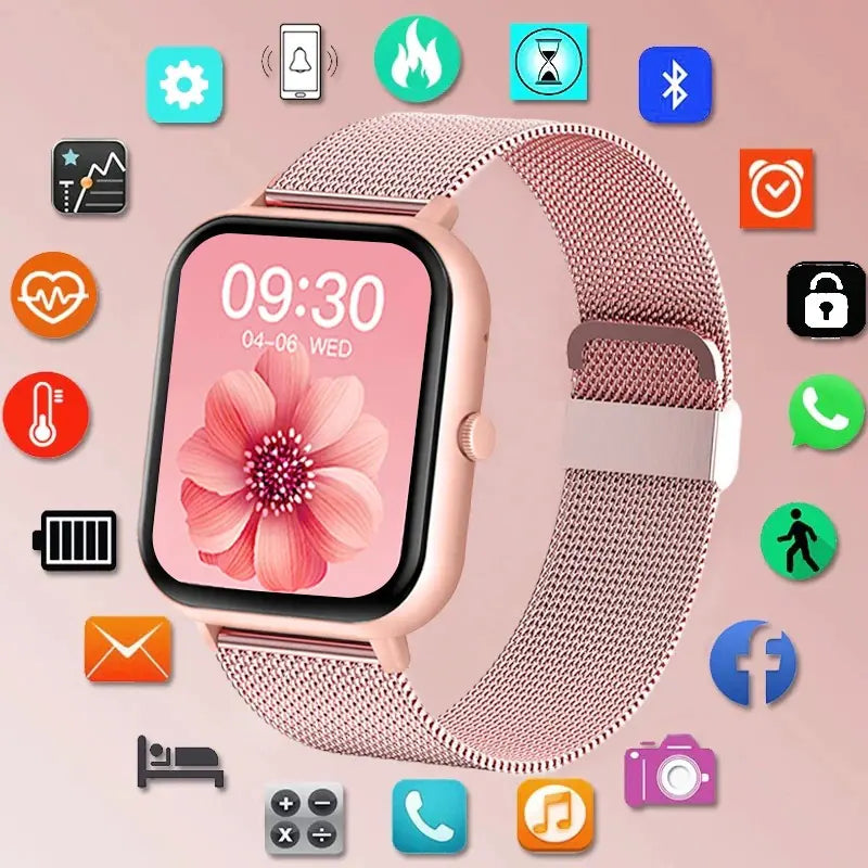 ZL54C Smart Watch with AI Voice and Health Features - 888