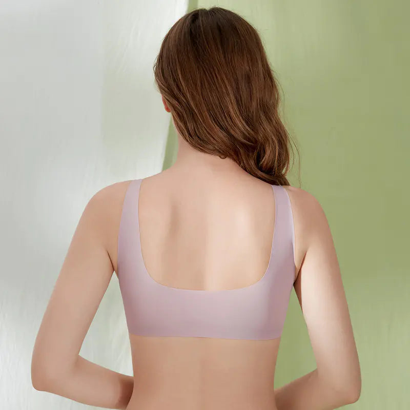 Lace Seamless Wireless Bra for Women - Plus Size - Lingerie
