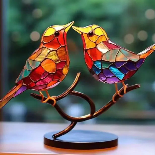 Bird Series Alloy Figurines - 888