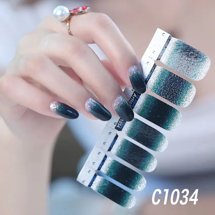 Nail Stickers, Peelable Nail Polish Gel