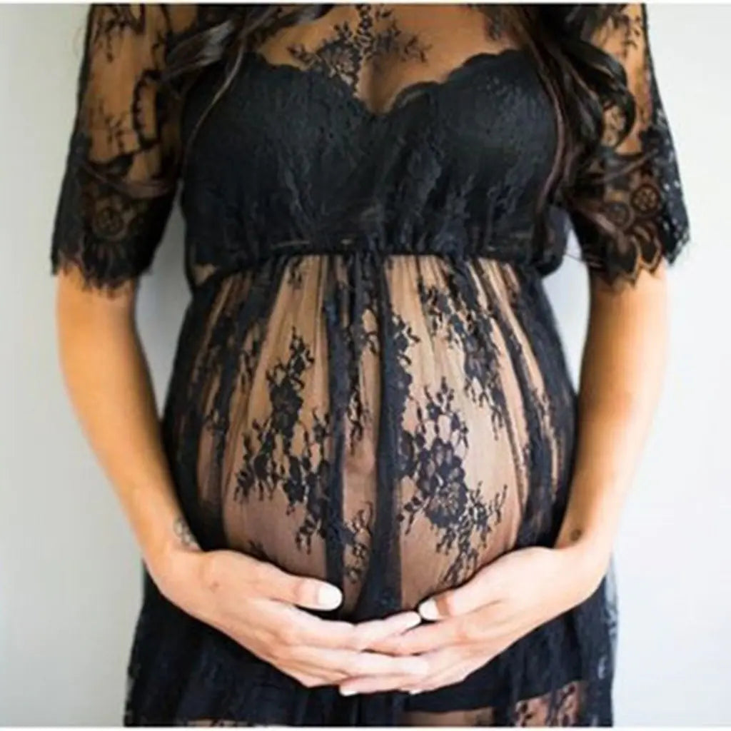 Lace Maternity Dress for Pregnancy Photography Props - 888 - Lingerie