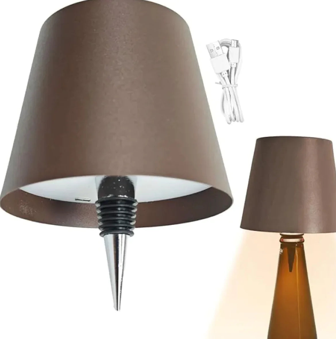 LED Wine Bottle Table Lamp - 888