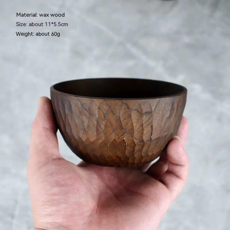 Handmade Round Sliced Cheese Bowl