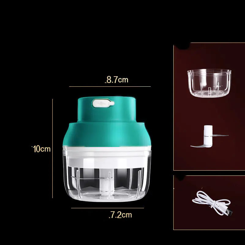 Mini Electric Garlic Masher for Home Cooking