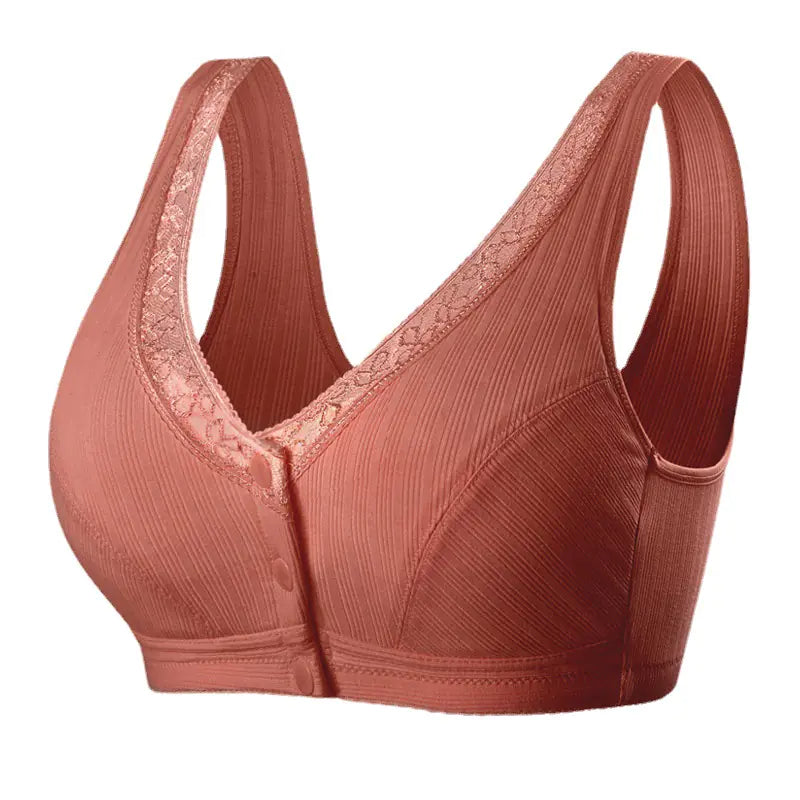 Cotton Wireless Sports Bra for Older Women (Plus Size) - Lingerie