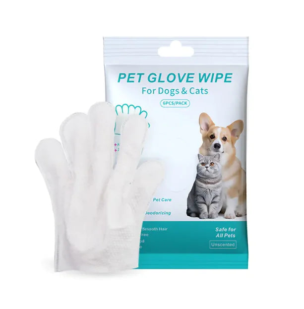 Pet Cleaning Gloves & Wipes - 888