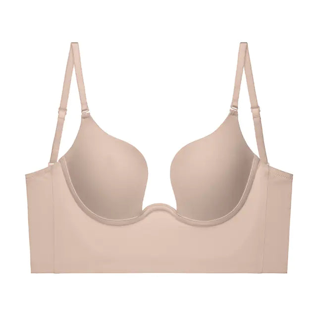 Backless Push-Up Bra for Small Bust Women - Lingerie