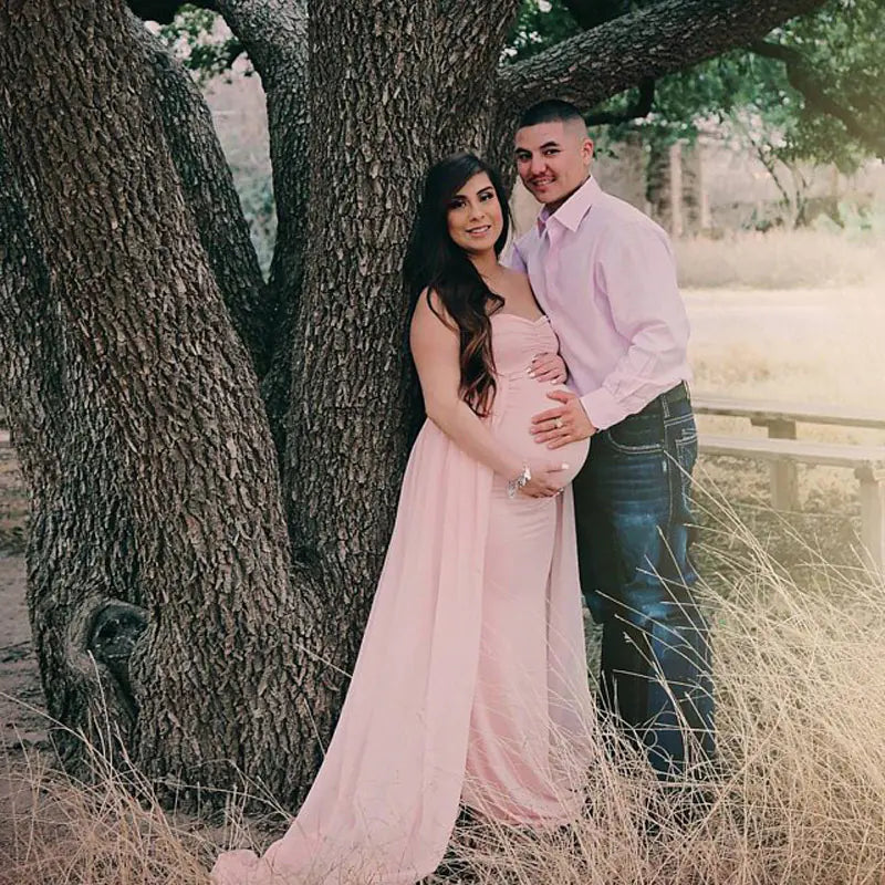 Summer Maternity Photography Long Dress 6609 - 888