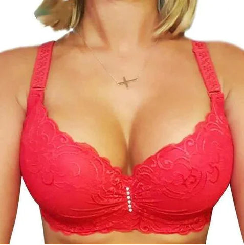 Plus Size Lace Underwire Bra for Women, Comfort Fit - Lingerie