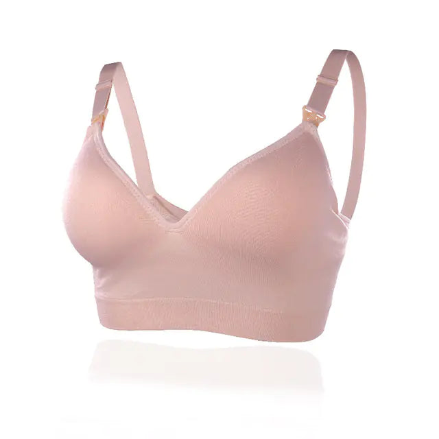 Cotton Wire-Free Maternity Nursing Bra for Breastfeeding - Lingerie