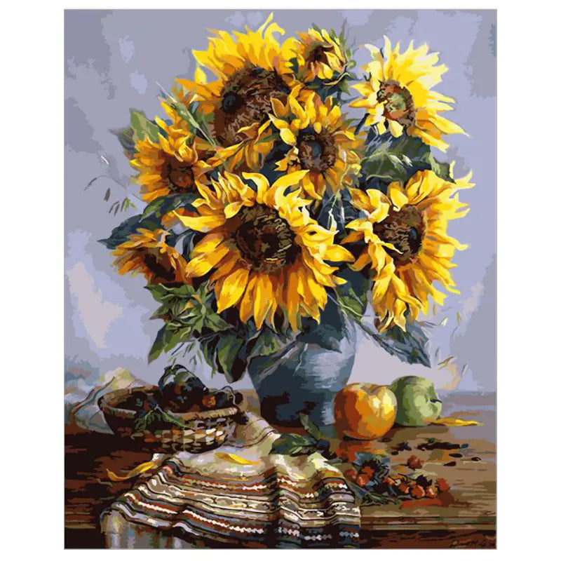 Sunflower Oil Painting Wall Decor