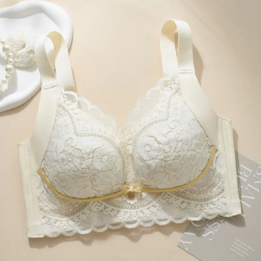 Summer Slim Lace Bra for Full Bust Support and Comfort - Lingerie