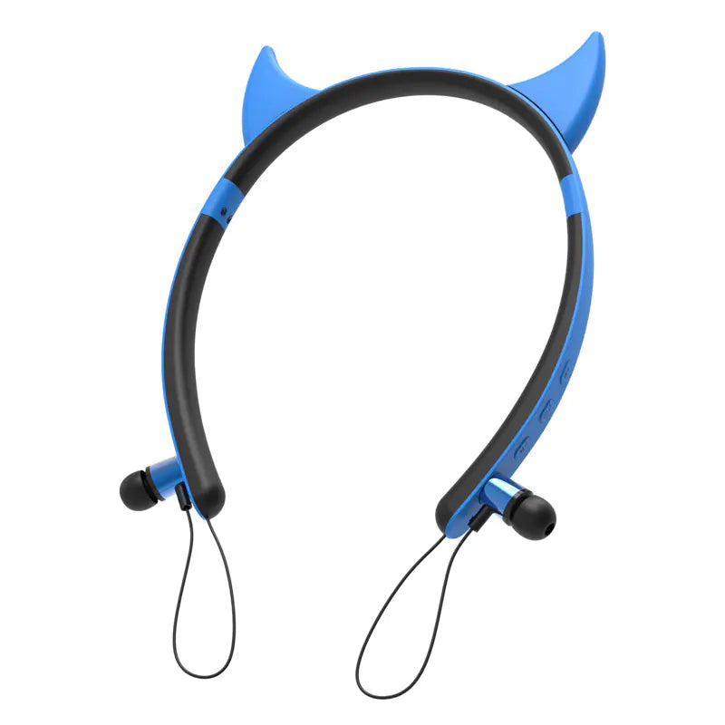 Cat Ear Bluetooth Headphones with Sports Design