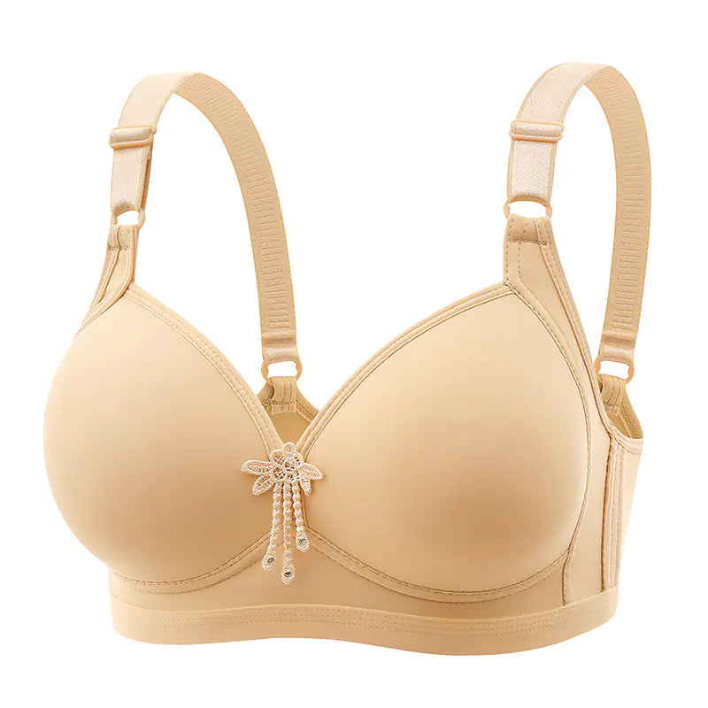 New Plus Size Simple Smooth Wireless Bra - Lingerie