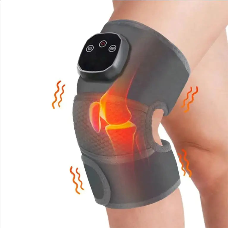 Versatile Knee And Leg Massager With Adjustable Heat And Vibration