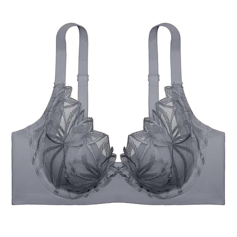 Lace Lingerie for Comfort with Soft Rims and Ultra-thin Bras