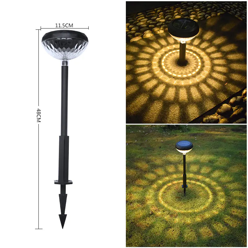 Solar Outdoor Lawn Light for Garden Decoration - 888