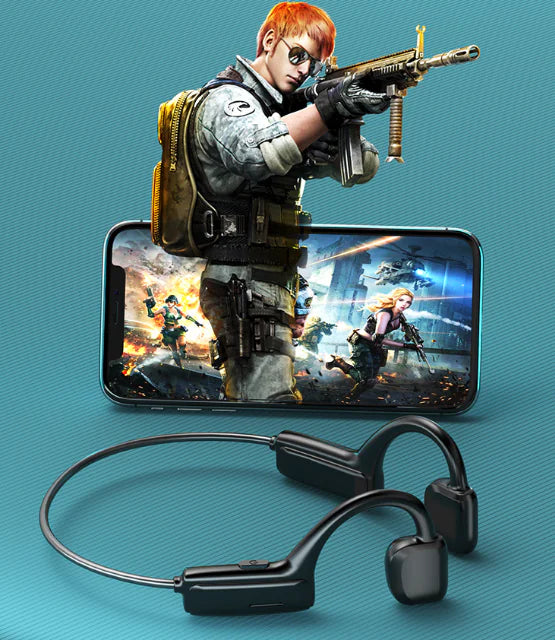 Bone Conduction Headphones Bluetooth 5.1 Wireless Outdoor Sport Headset