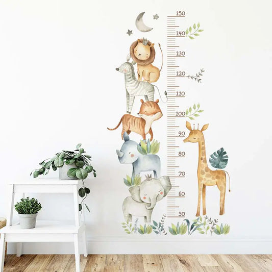African Animal Height Chart - 888