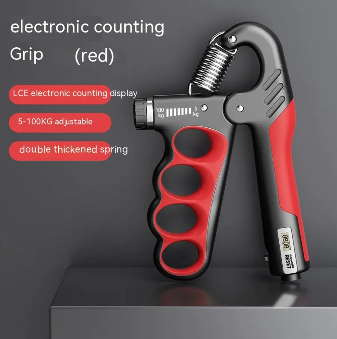 Digital Grip Strength Trainer - 888