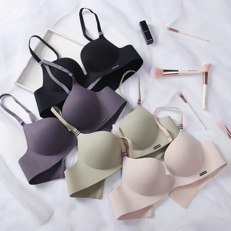 Seamless Comfort Bra Set for Women with Adjustable Fit - Lingerie