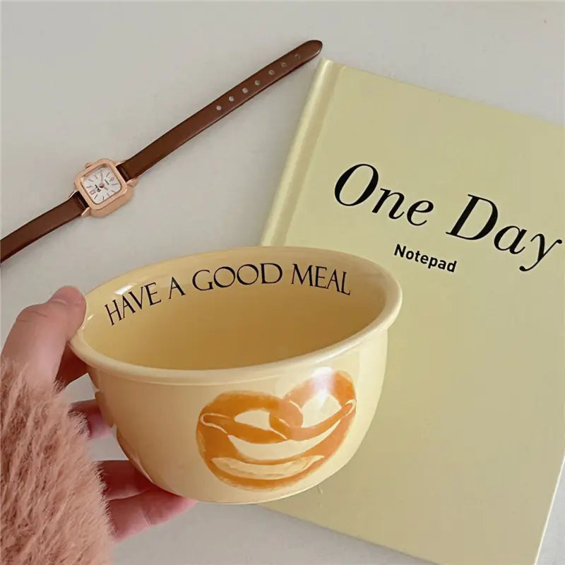 Korean Style Bread Toast Tableware Set for Home